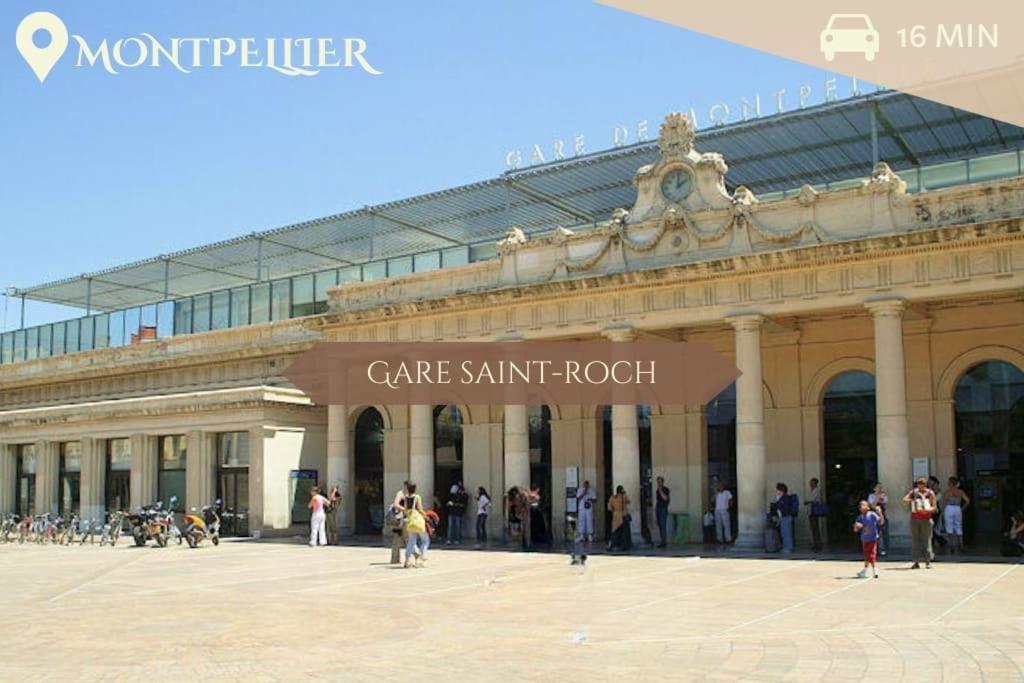 מונפלייה 041 - Studio Le Chateau D'O, Appart 4Pers, Parking, Proche Faculte De Medecine מראה חיצוני תמונה
